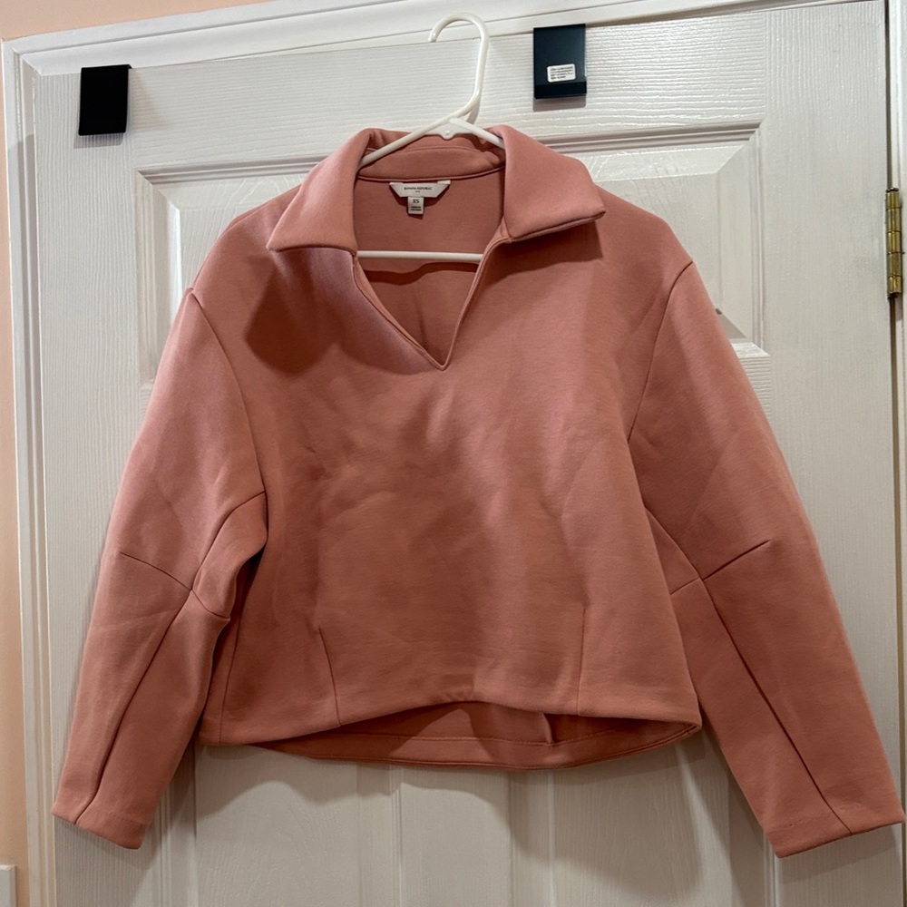 Banana Republic pullover crop Sweatshirt